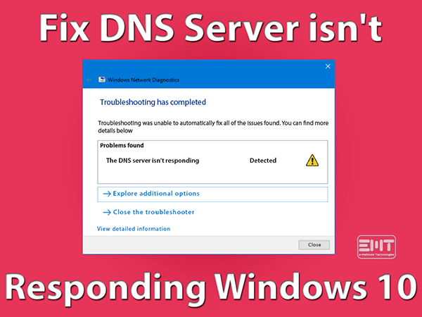 DNS-server-isn't-responding-windows-10