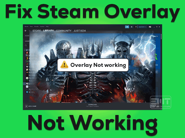 Steam Overlay Not Working